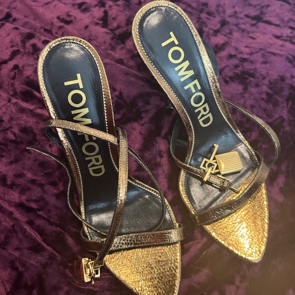 Bronze Tom Ford Heels - Picture 4 of 9